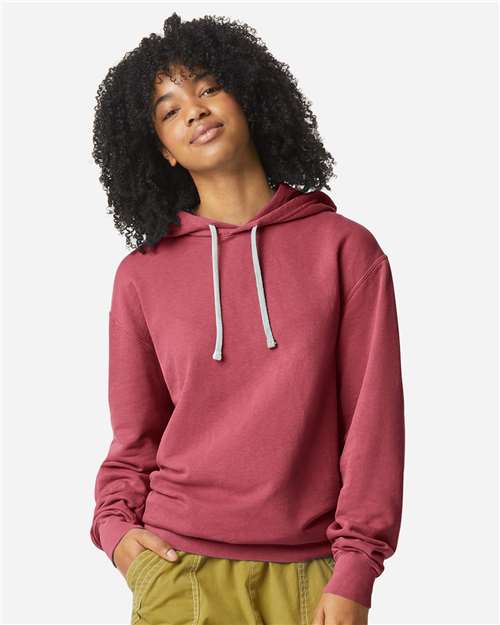 Comfort Colors Unisex Garment-Dyed Lightweight Hooded Sweatshirt