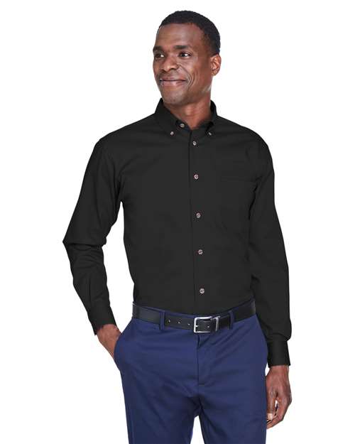 Harriton Men's Easy Blend™ Twill Shirt