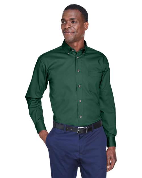 Harriton Men's Easy Blend™ Twill Shirt