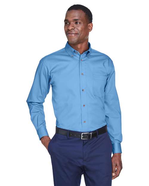 Harriton Men's Easy Blend™ Twill Shirt