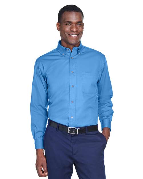 Harriton Men's Easy Blend™ Twill Shirt