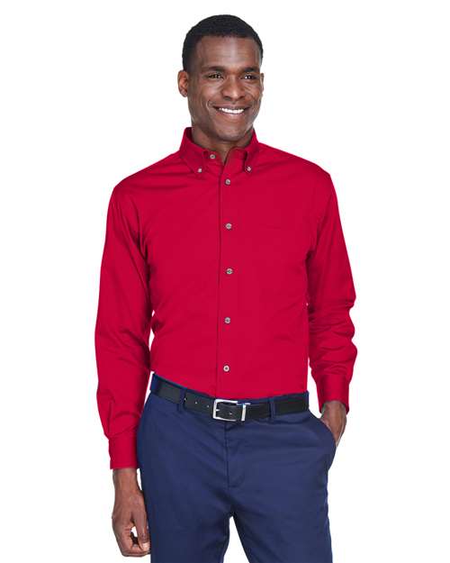 Harriton Men's Easy Blend™ Twill Shirt