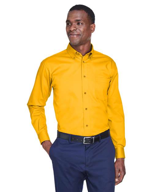 Harriton Men's Easy Blend™ Twill Shirt