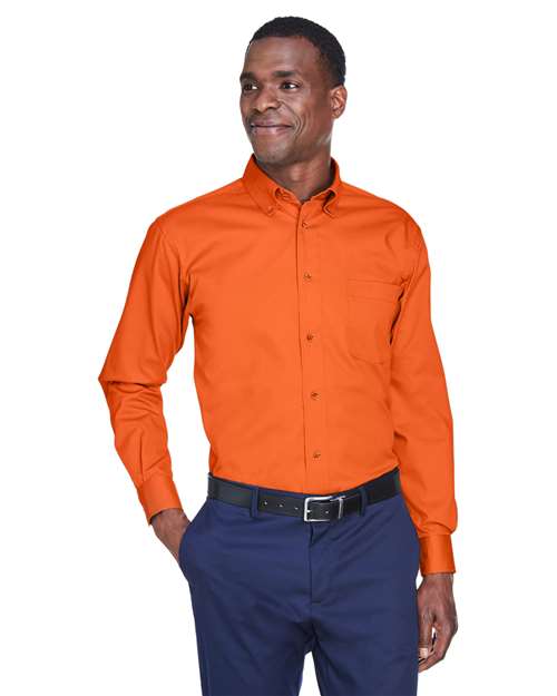 Harriton Men's Easy Blend™ Twill Shirt