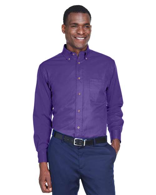 Harriton Men's Easy Blend™ Twill Shirt