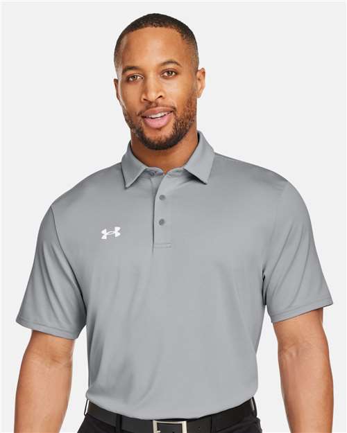 Under Armour Men's Destin Drive "UA Playoff Team Stripe" Performance Polo