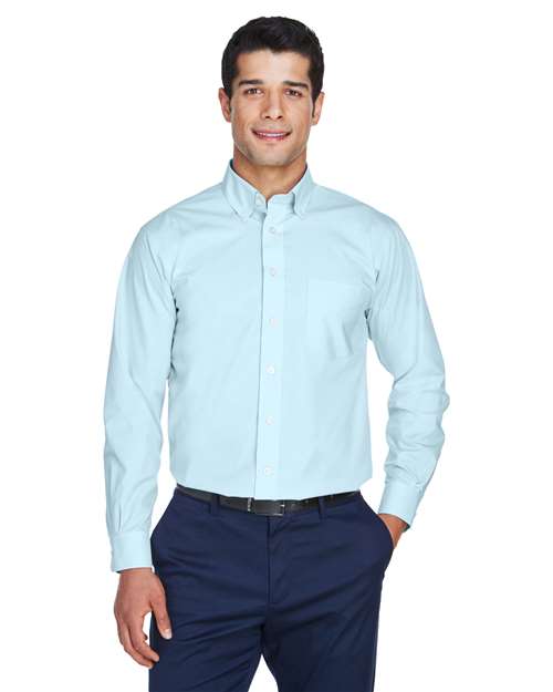 Devon & Jones Men's Crown Collection® Broadcloth Woven Dress Shirt