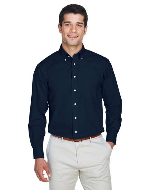 Devon & Jones Men's Crown Collection® Broadcloth Woven Dress Shirt