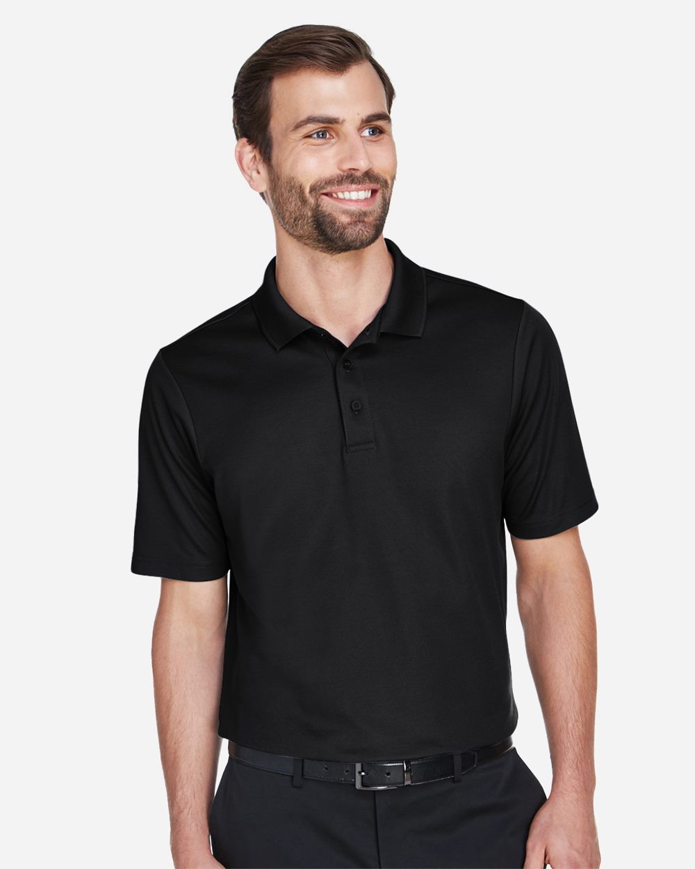 Devon & Jones Men's CrownLux Performance® Plaited Polo