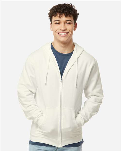 Tultex Unisex Full-Zip Hooded Sweatshirt