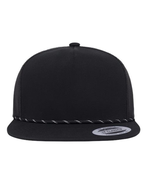 YP Classics Classic Five-Panel Trucker Rope Cap