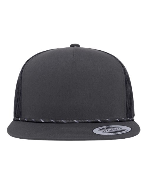 YP Classics Classic Five-Panel Trucker Rope Cap
