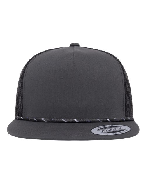YP Classics Classic Five-Panel Trucker Rope Cap