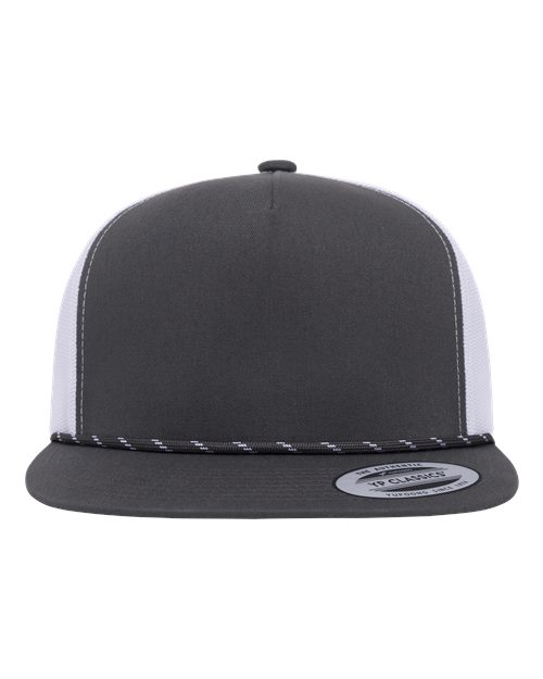 YP Classics Classic Five-Panel Trucker Rope Cap