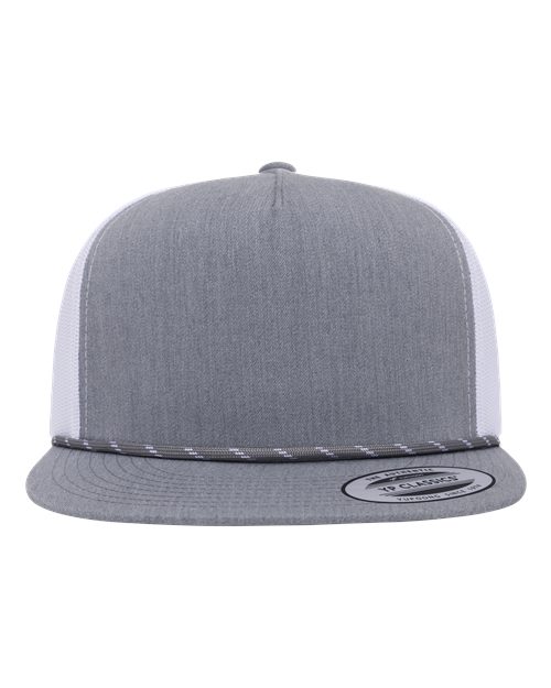 YP Classics Classic Five-Panel Trucker Rope Cap