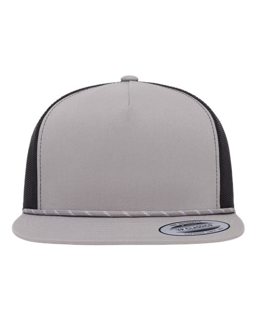 YP Classics Classic Five-Panel Trucker Rope Cap