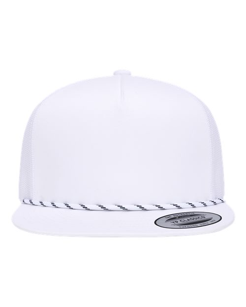 YP Classics Classic Five-Panel Trucker Rope Cap