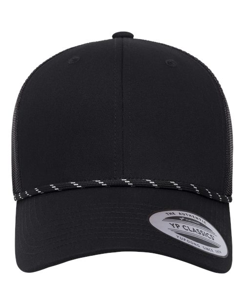 YP Classics Retro Trucker Rope Cap