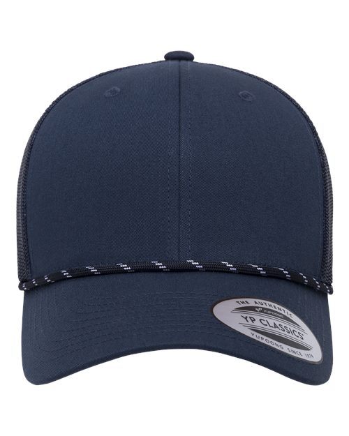 YP Classics Retro Trucker Rope Cap