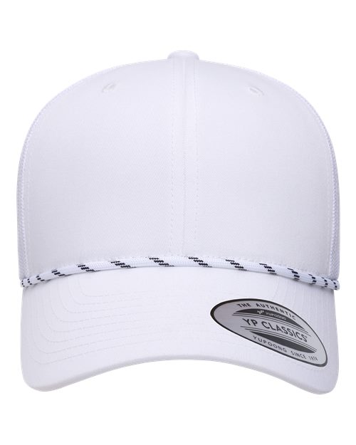 YP Classics Retro Trucker Rope Cap