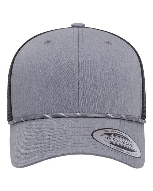 YP Classics Retro Trucker Rope Cap