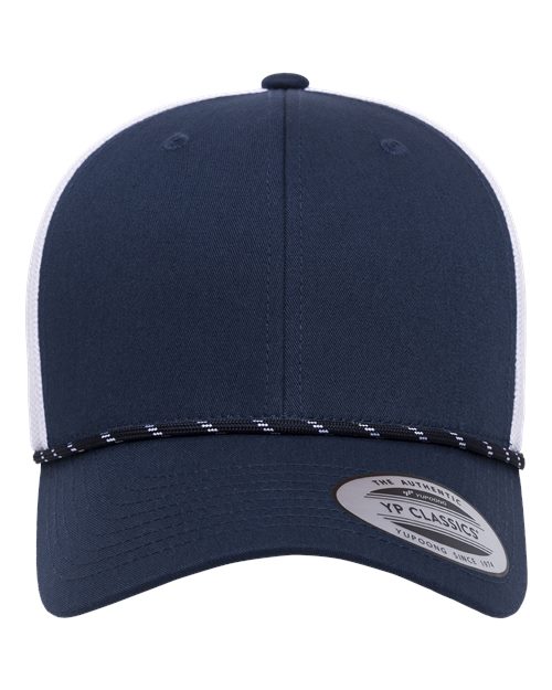 YP Classics Retro Trucker Rope Cap