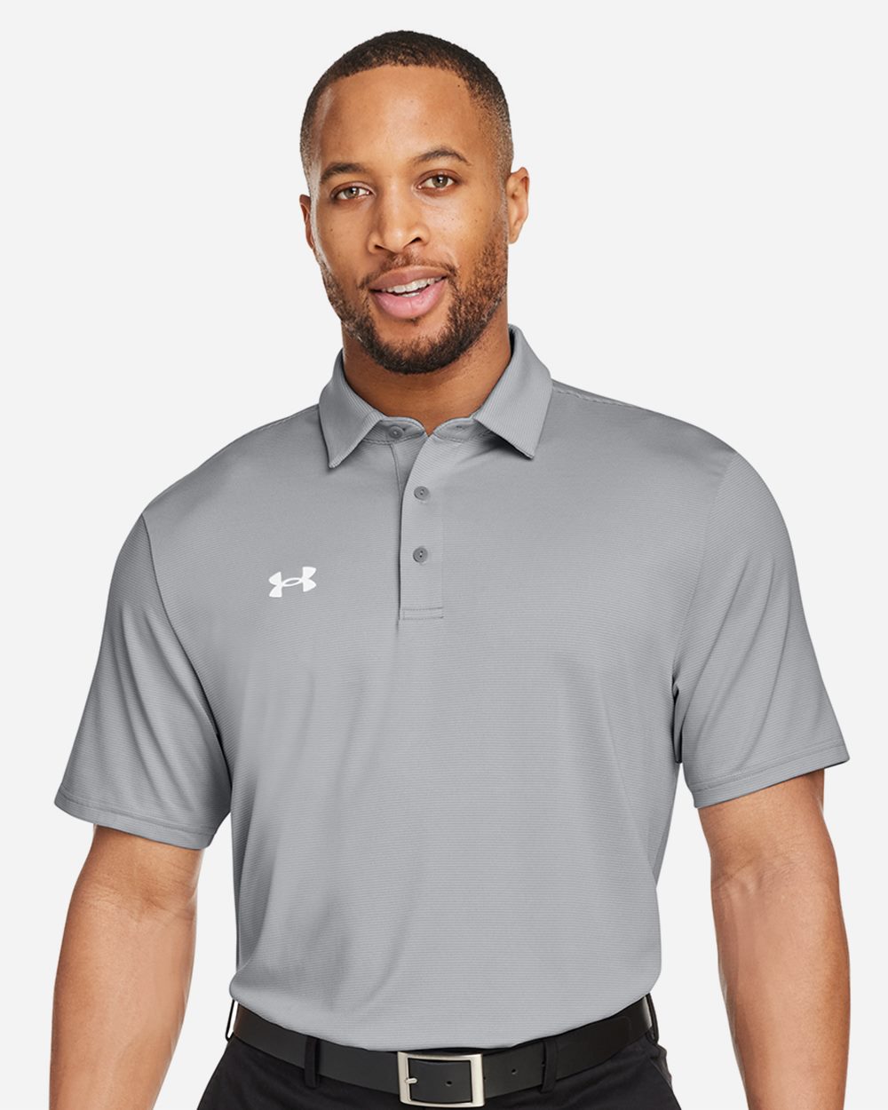 Under Armour Men's Destin Drive "UA Playoff Team Stripe" Performance Polo