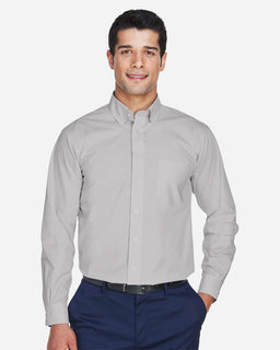 Devon & Jones Men's Crown Collection® Broadcloth Woven Dress Shirt