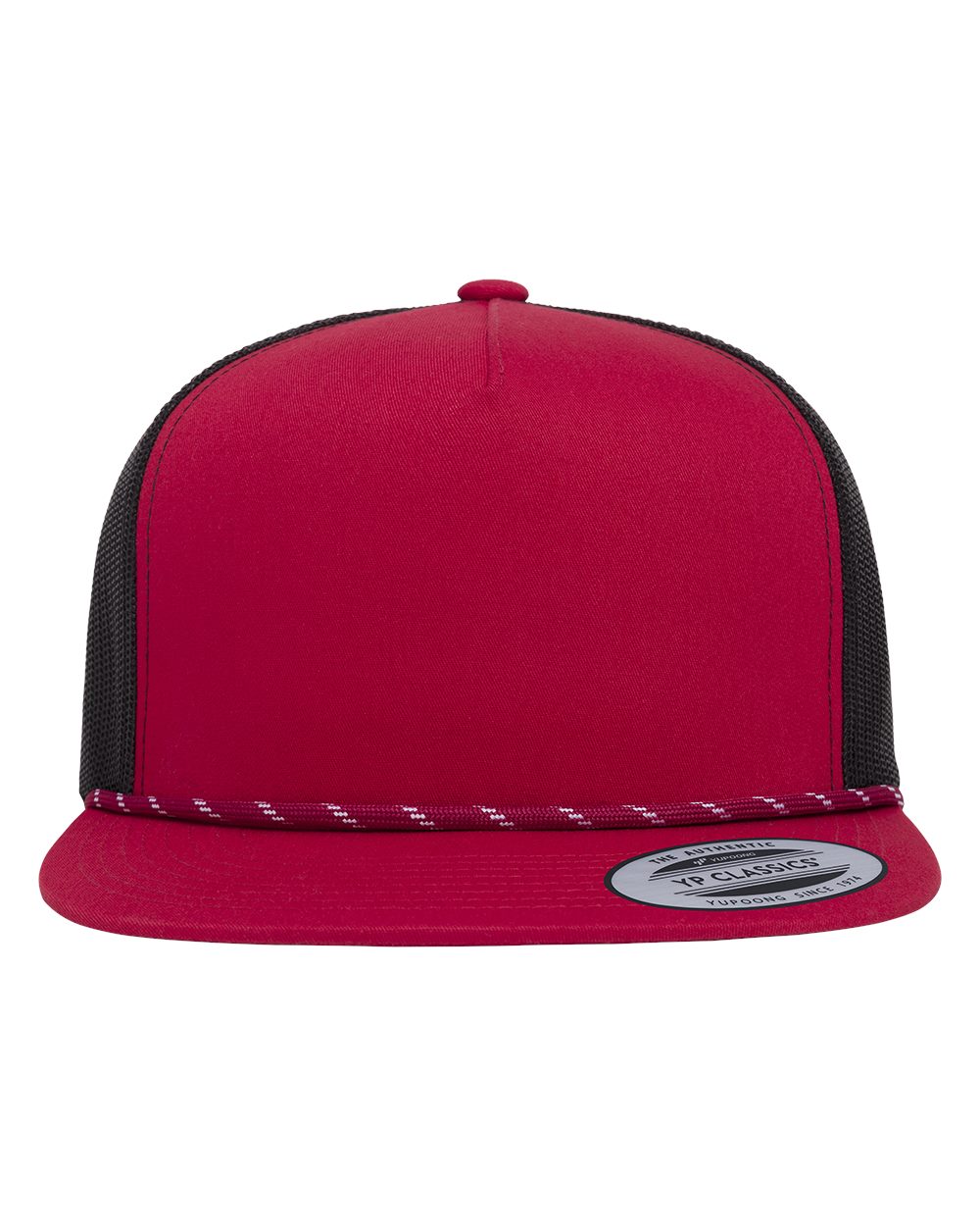 YP Classics Classic Five-Panel Trucker Rope Cap