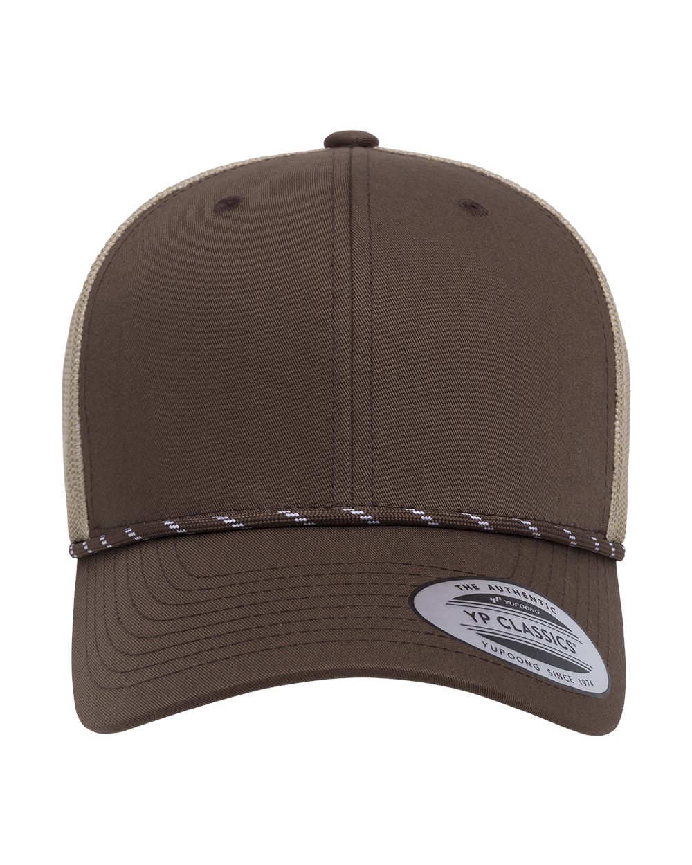 YP Classics Retro Trucker Rope Cap