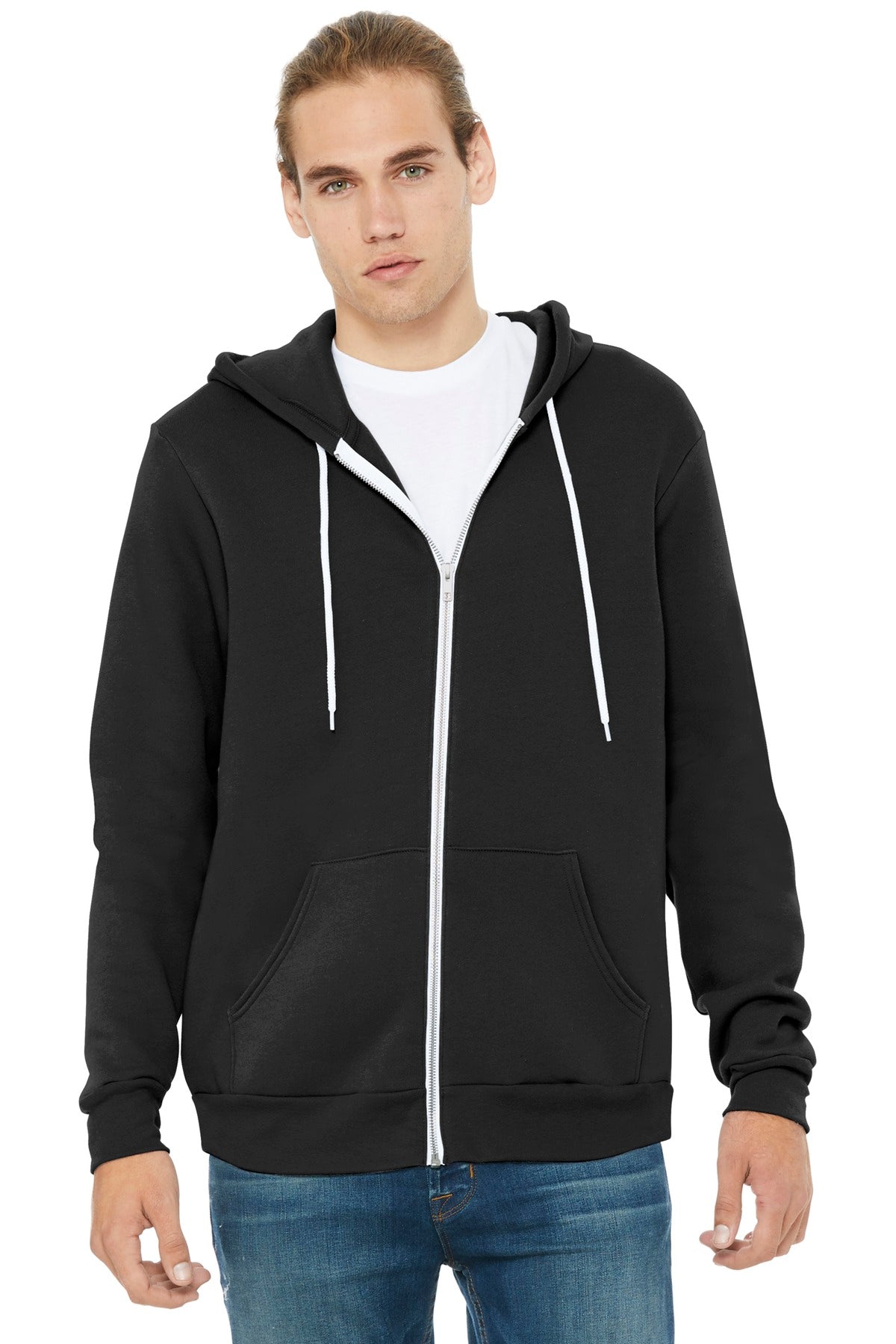 BELLA+CANVAS Unisex Sponge Fleece Full-Zip Hoodie BC3739