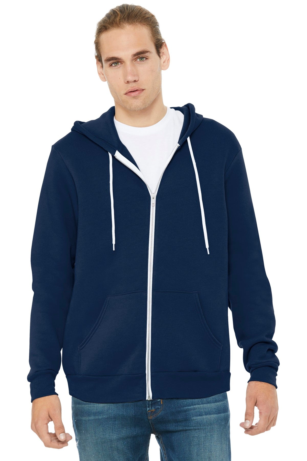 BELLA+CANVAS Unisex Sponge Fleece Full-Zip Hoodie BC3739