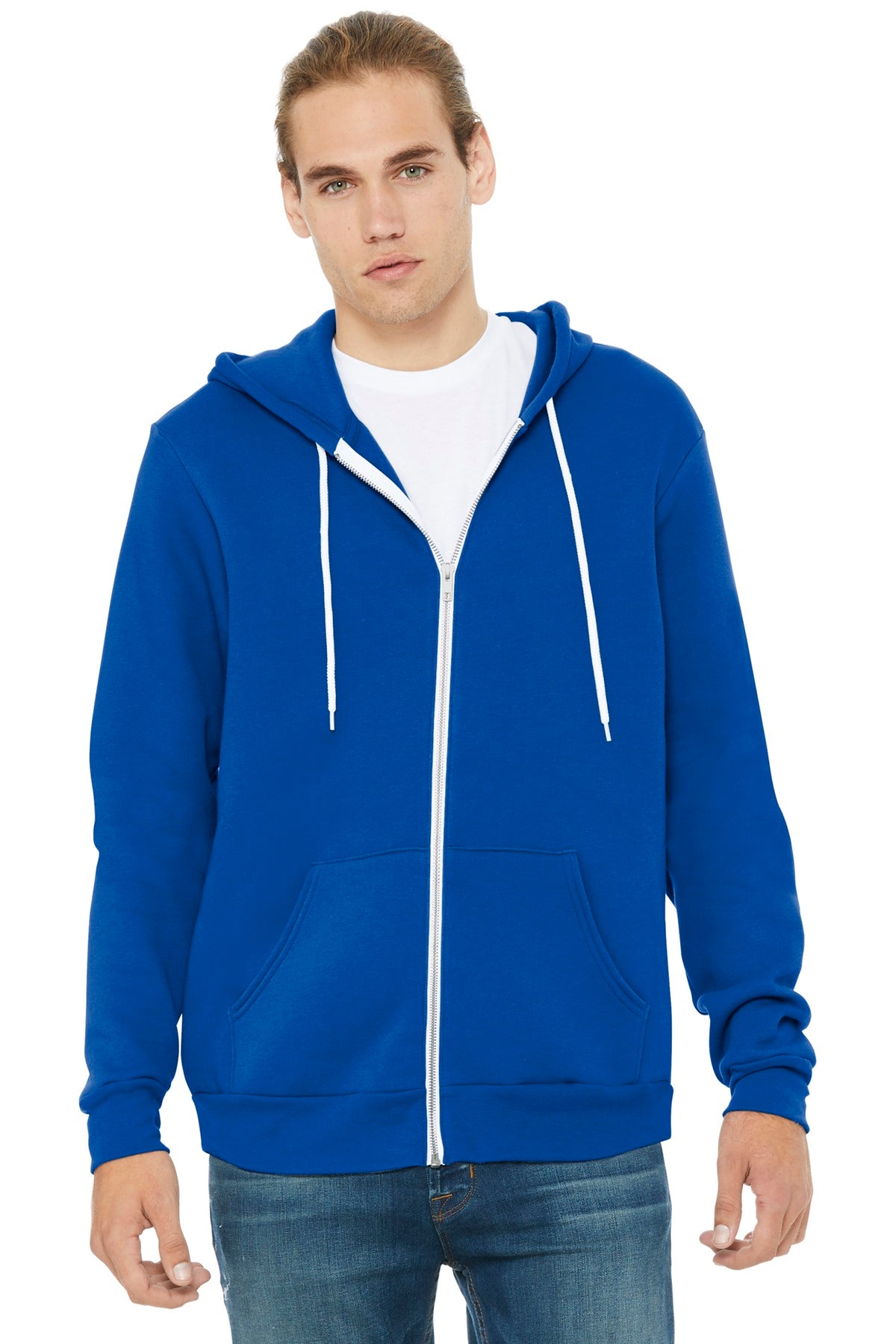 BELLA+CANVAS Unisex Sponge Fleece Full-Zip Hoodie BC3739
