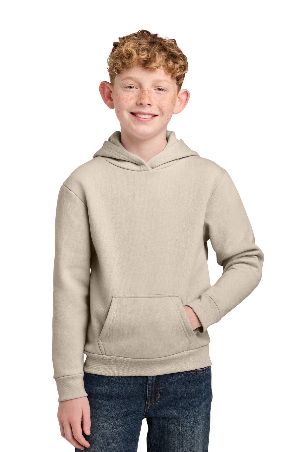 Port & Co Youth Easy Fleece Pullover Hooded Sweatshirt PC68YH