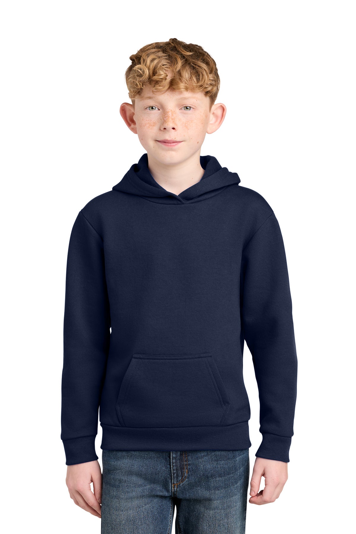 Port & Co Youth Easy Fleece Pullover Hooded Sweatshirt PC68YH