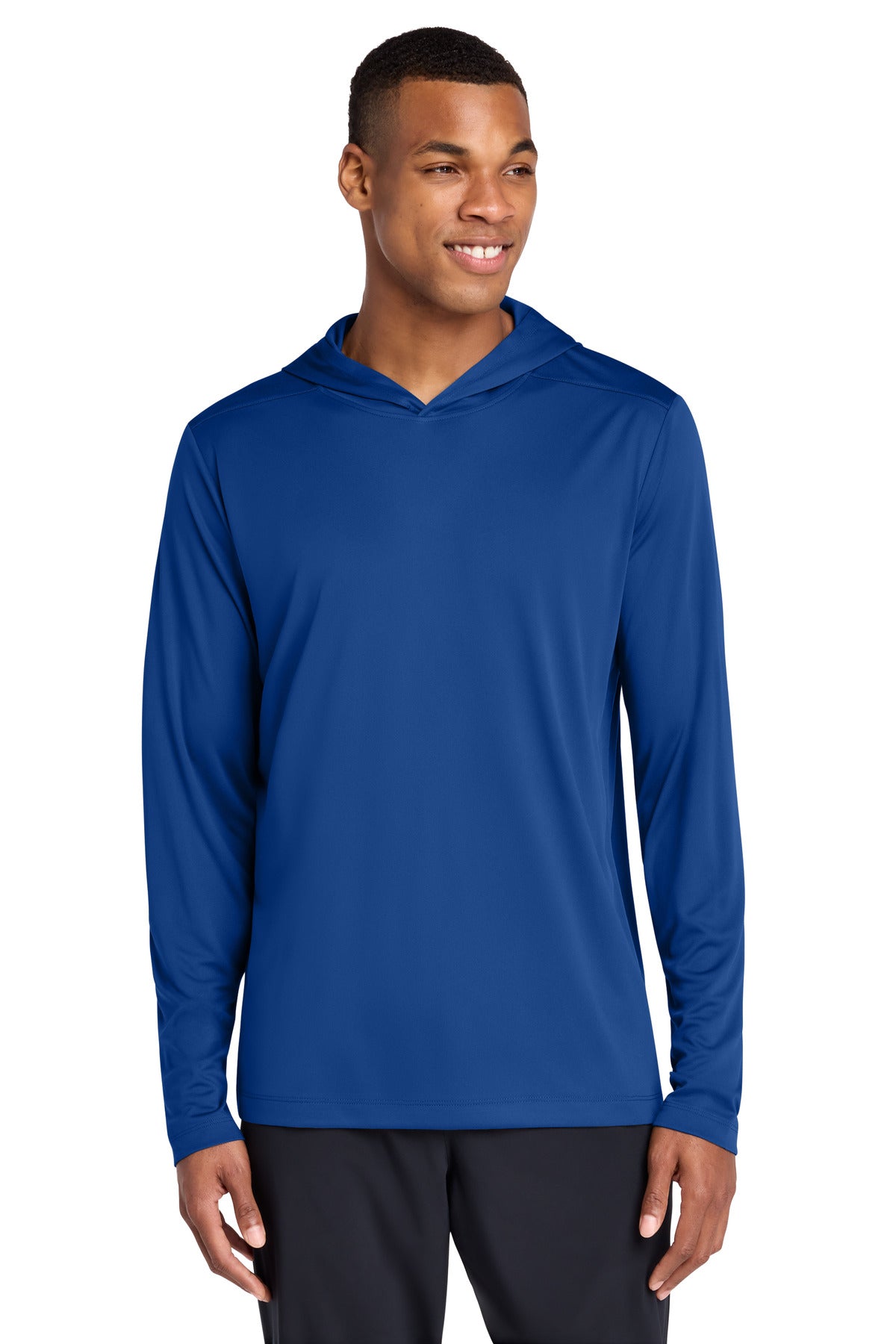 Sport-Tek Posi-UV Pro Long Sleeve Hoodie ST420LSH
